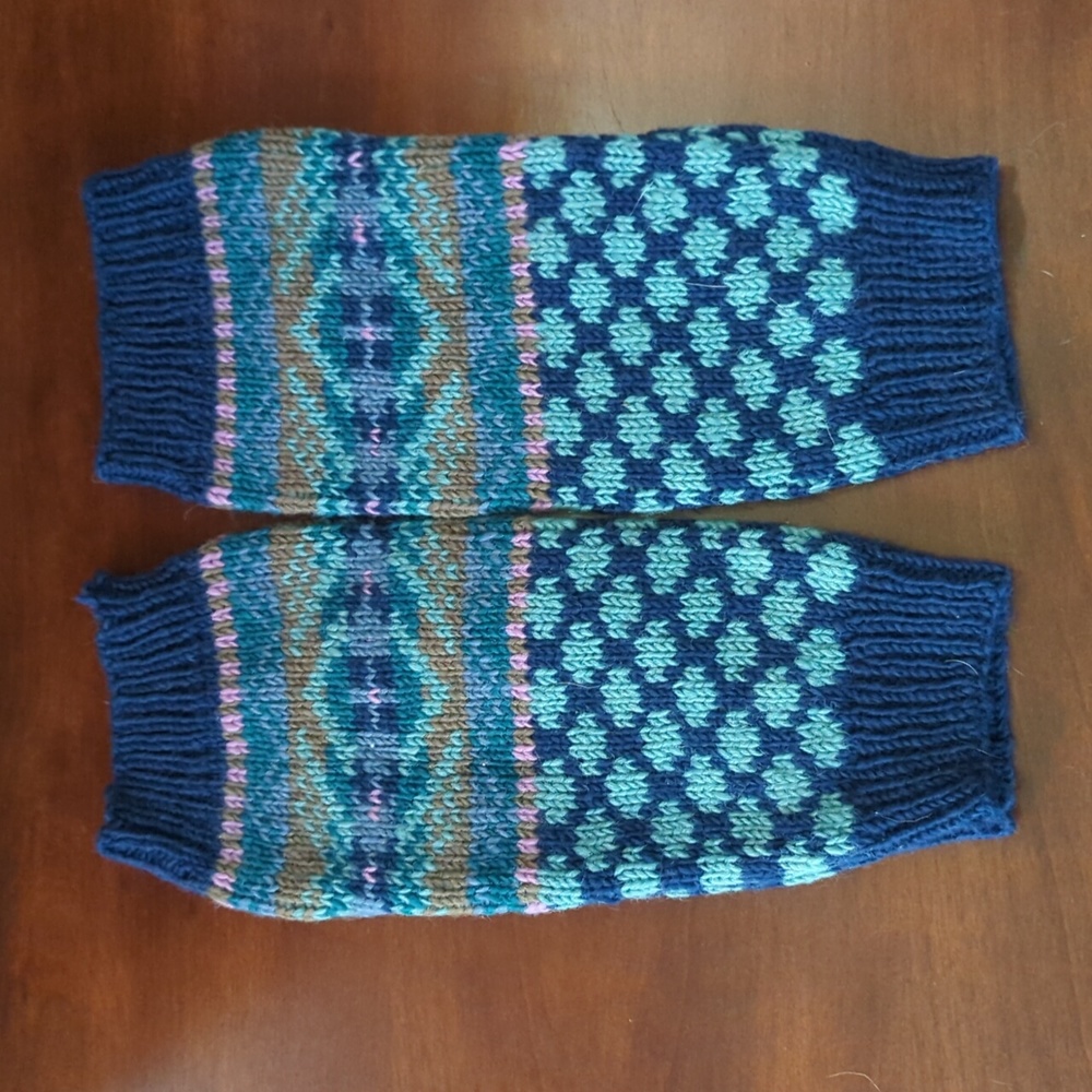 Knit boot covers